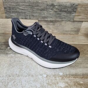 Rabbit Dream Chaser Womens Shoes Sz 9.5 M Black Mesh Lace Up Round Toe Sneakers